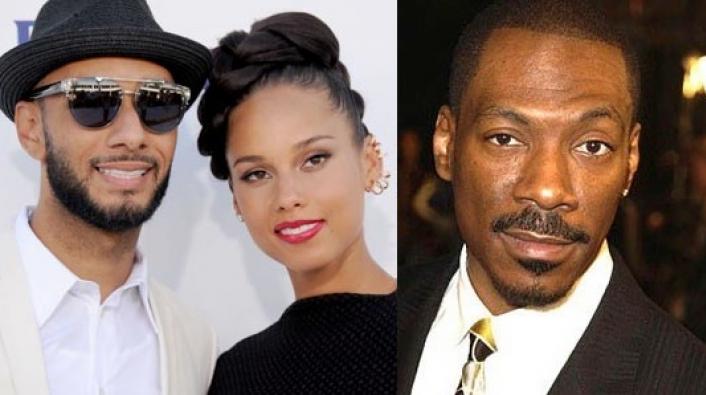 Swizz Beatz, Alicia Keys na Eddy Muphy