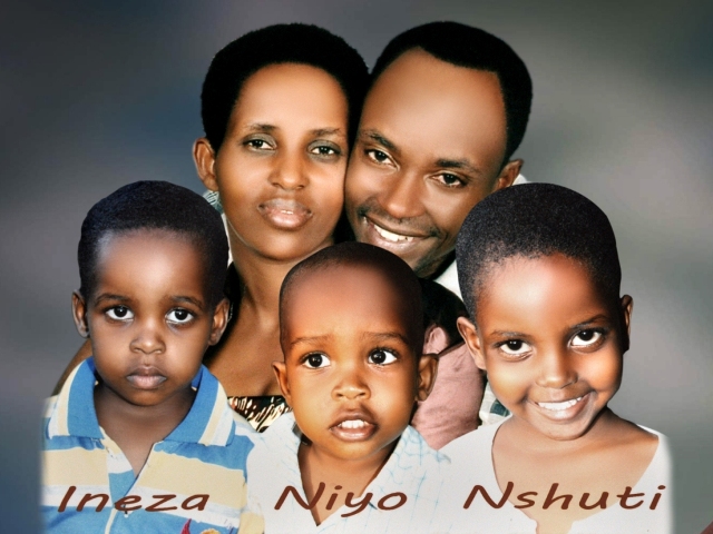 Bahati Alphonse n'umuryango we