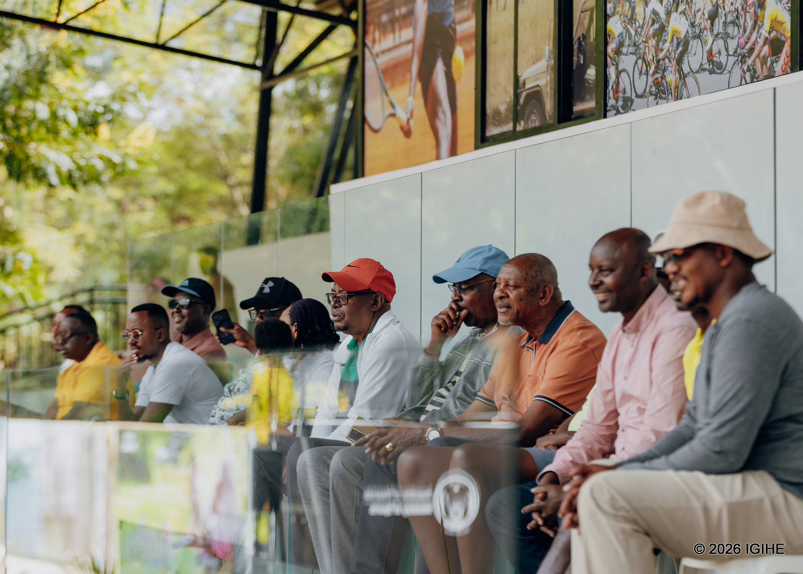 Abakunzi ba Tennis bitabiriye imikino ya nyuma yo kwishyura