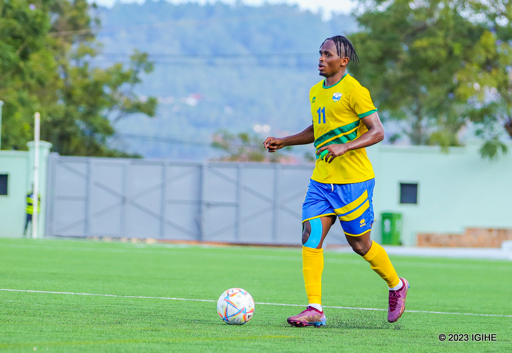 Muhire Kevin yitabajwe n'Amavubi ndetse abanza mu mukino yanganyijemo na Bénin igitego 1-1 kuri Kigali Pelé Stadium