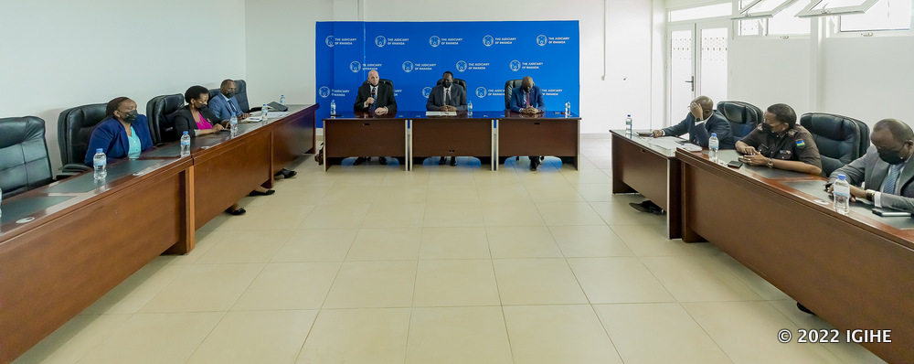 Isinywa ry'aya masezerano ryitabiriwe n'abari mu nzego zitandukanye z'ubutabera