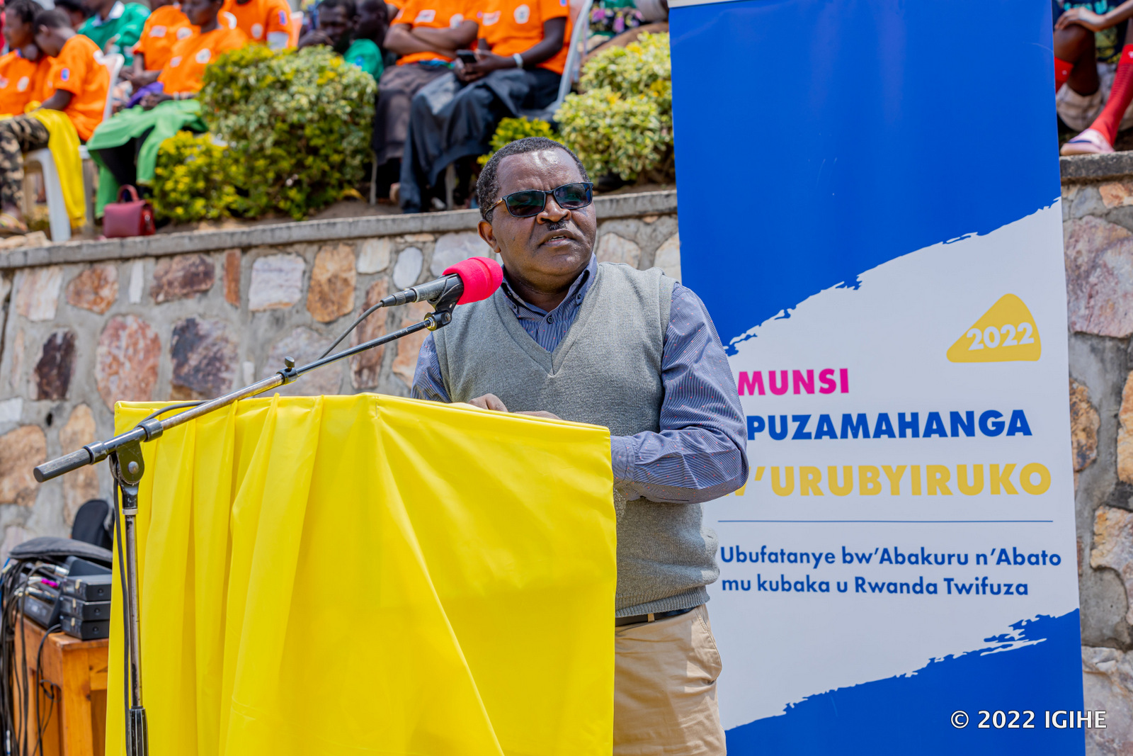 Umuyobozi mukuru wa BDF, ikigo gitera inkunga imishinga y'urubyiruko n'abagore,Vincent Munyeshyaka