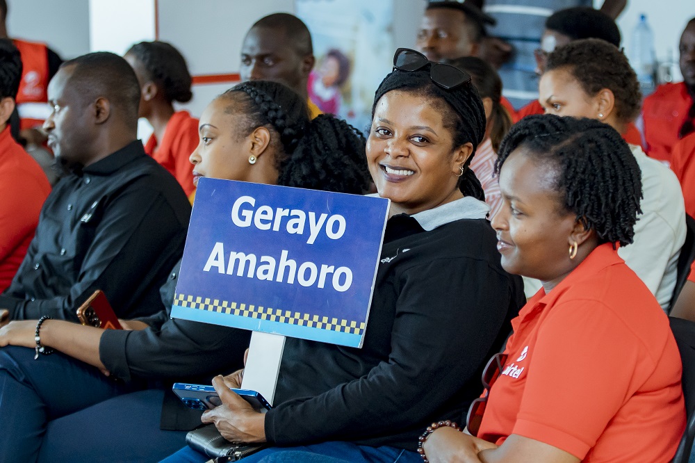 Ibi biganiro byitabiriwe n'abakozi ba Airtel Rwanda batandukanye
