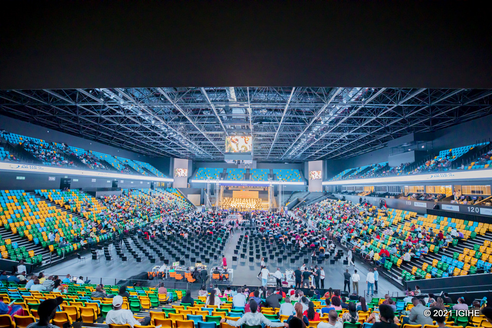 Iki gitaramo cyabereye muri Kigali Arena