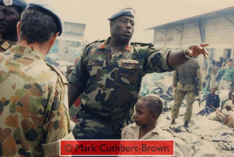 Gen. Henry Kwami Anyidoho yagize uruhare mu kurokora Abatutsi mu 1994