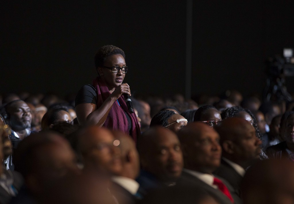 Rutungura Martine ubarizwa muri Diaspora y’u Rwanda mu Bubiligi abaza ikibazo Perezida Kagame kijyanye n’imitungo ye yariganyijwe. Yamwijeje ko kigiye gukurikiranwa