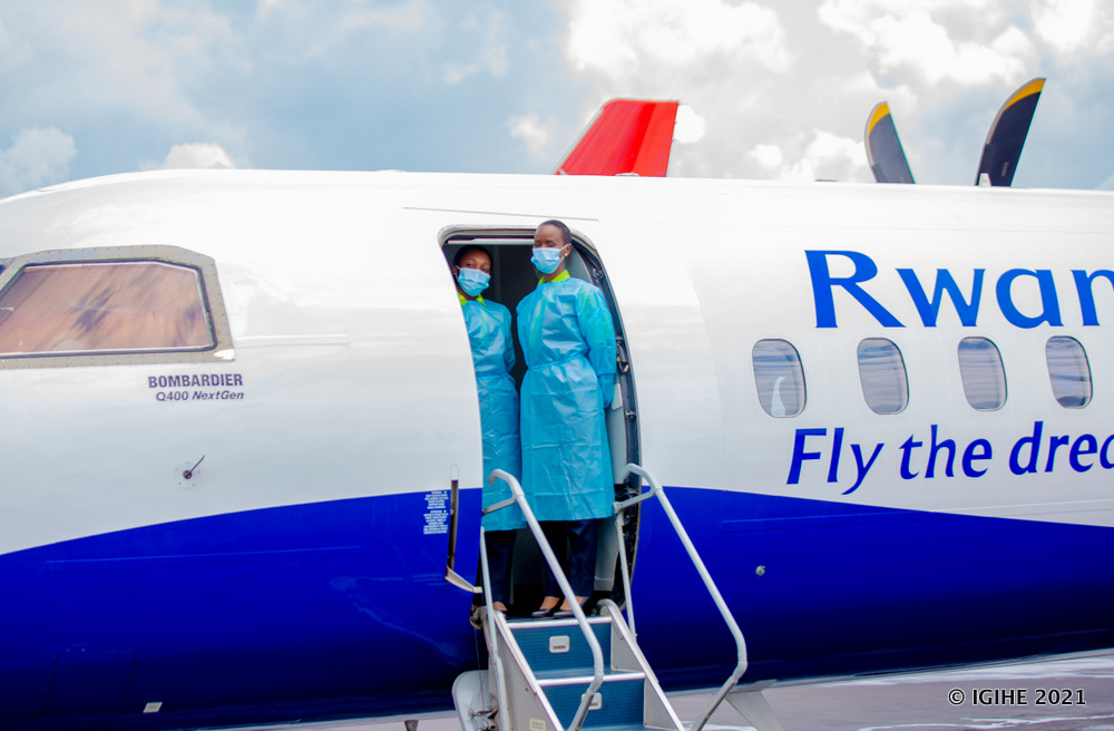 RwandAir ikora ingendo hubahirijwe amabwiriza yo kwirinda COVID-19