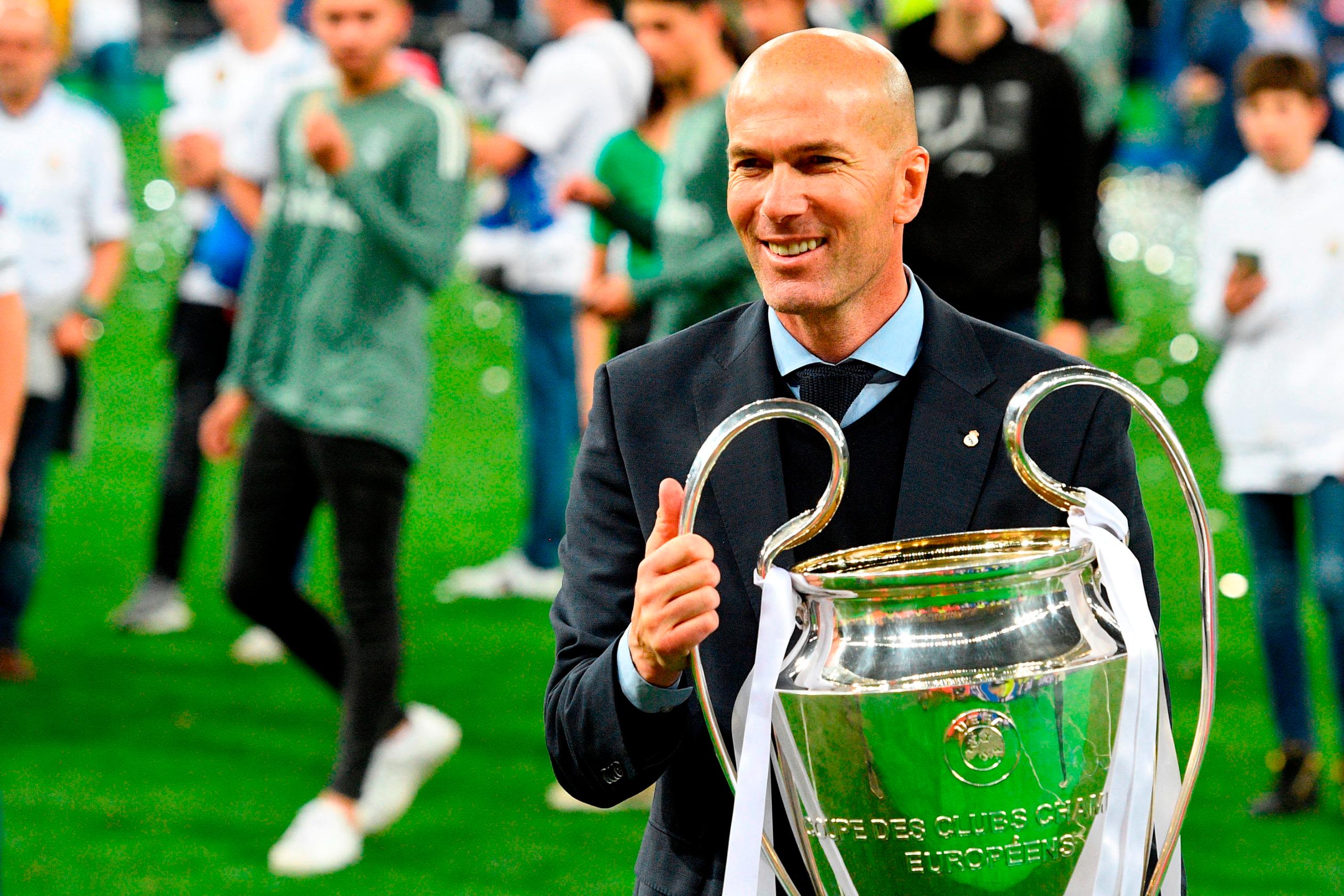 Zidane yaherukaga muri Real Madrid mu 2021