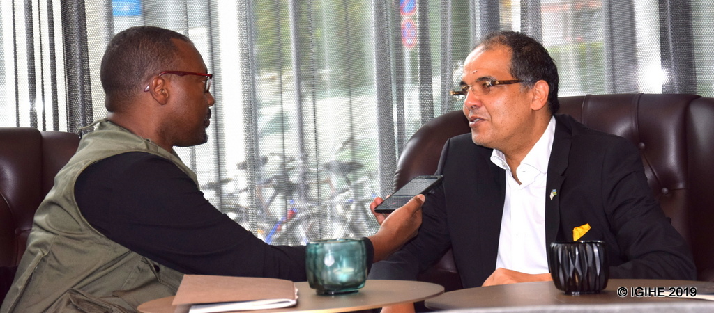 Nyuma y'inama Amb. Igor César yakiriye IGIHE bagirana ikiganiro ati tubahishiye udushya muzaze muri benshi tuzabakira bya kinyarwanda