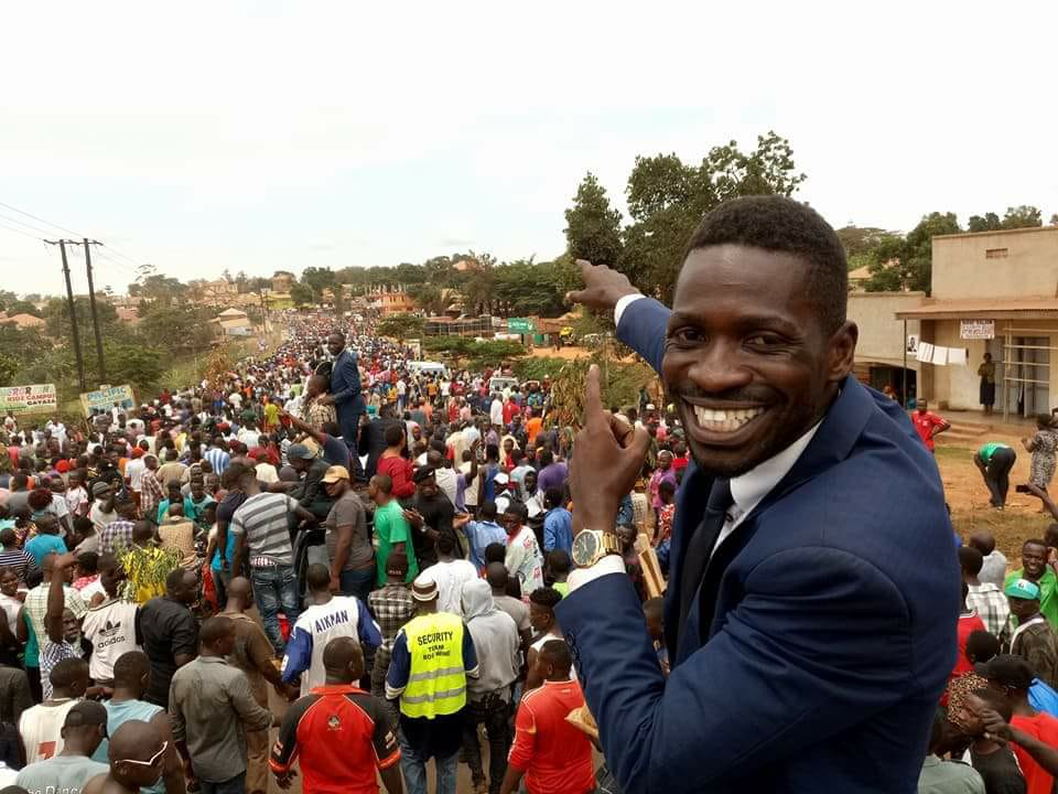 Bobi Wine ahagarariye agace ka Kyadondo East mu Nteko Ishinga Amategeko ya Uganda