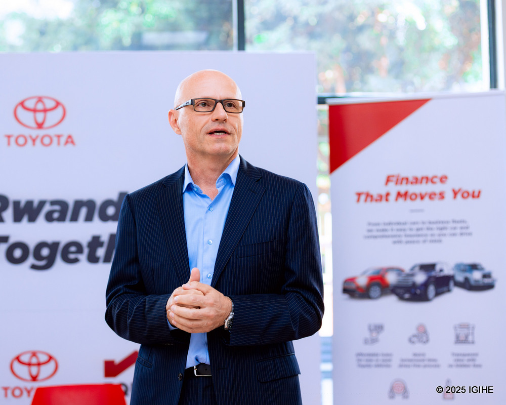 Umuyobozi Mukuru wa Toyota Rwanda, Nenad Predrevac, yavuze ko yiteze kwiyongera ku mubare w'abakiliya