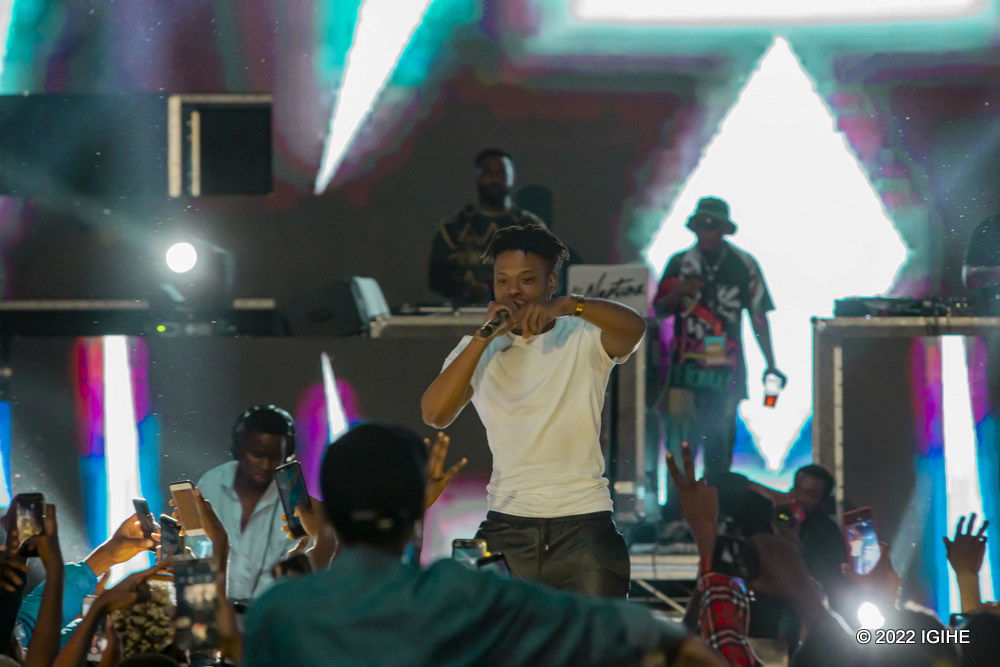 Nasty C yaririmbye indirimbo nka “Said” yakoranye na Runtown na “Particula” yahuriyemo n’abarimo Major Lazer, DJ Maphorisa, Ice Prince, Patoranking na Jidenna