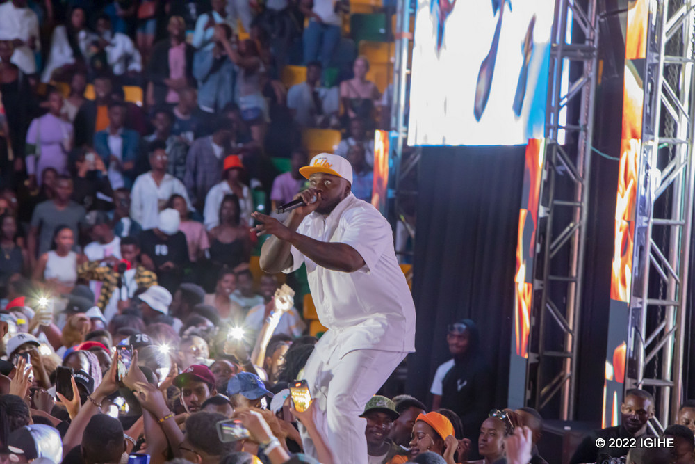 Khaligraph Jones yashimishijwe no kuririmbira mu Rwanda ku nshuro ya mbere