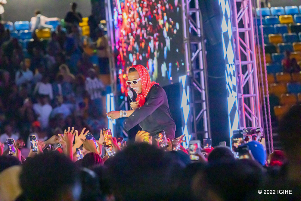 Tekno yavuze ko yanyuzwe n'urugwiro yeretswe n'abakunzi be i Kigali