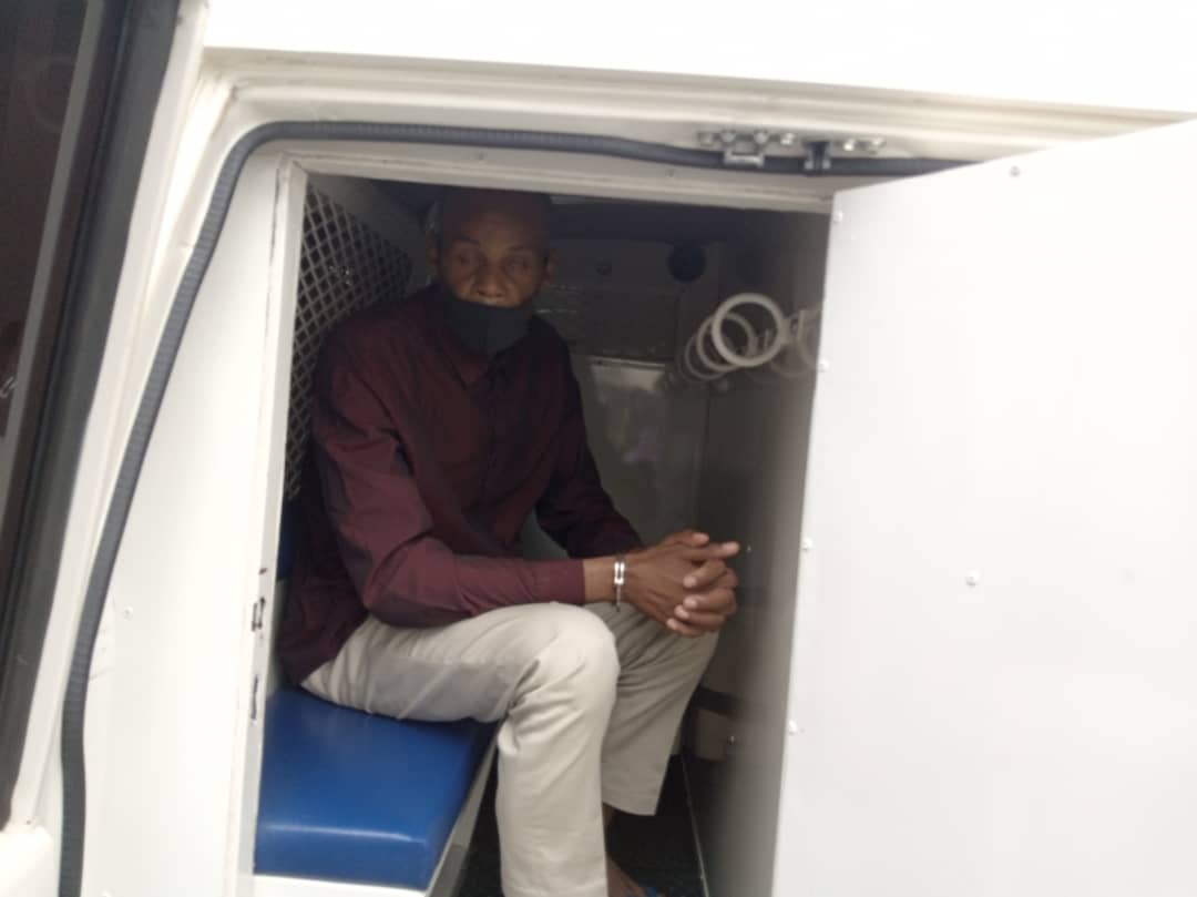 Hakuzimana Abdul Rashid yazanywe mu modoka ya RIB