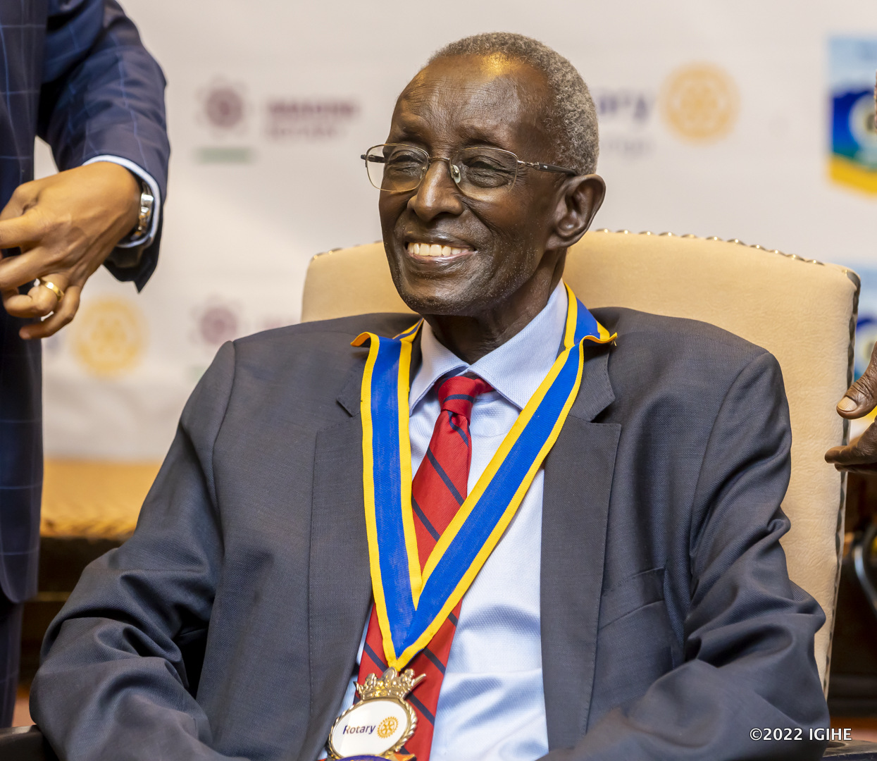 Prof Geoffrey Rugege yavuze ko yishimiye inshingano yahawe nka Perezida wa Rotary Club Kigali Virunga