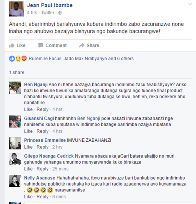 Iyi gahunda yavugishije benshi ku mbuga nkoranyambaga