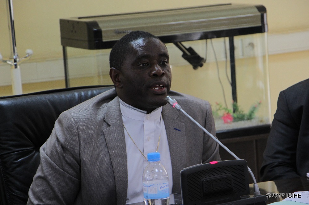 Padiri Dr Hagenimana Fabien uyobora INES Ruhengeri yashimye ibyagaragaye muri raporo y'abakoze ubugenzuzi mu mashuri makuru yahagarikiwe amashami harimo n'irye