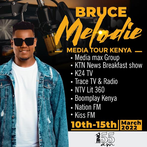 Bruce Melodie agiye gusubira muri Kenya