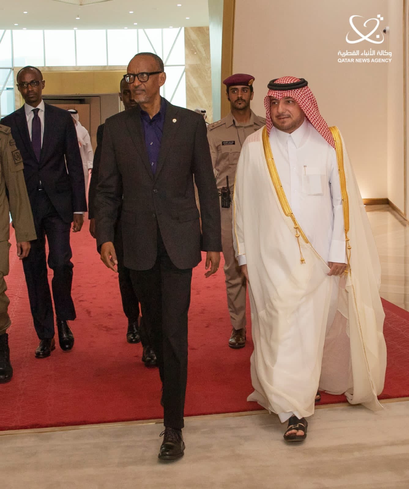 Byitezwe ko Umukuru w'Igihugu aza kugirana ibiganiro na Emir wa Qatar, Sheikh Tamim bin Hamad Al Thani