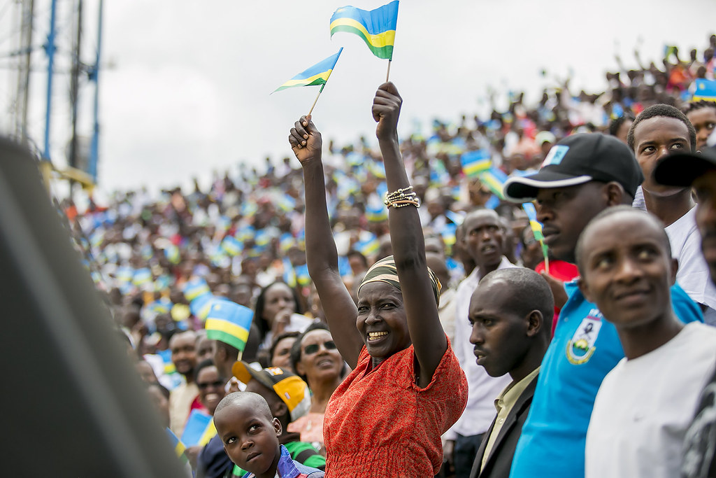 Abanyarwanda bari babukereye gushyigikira Perezida Kagame