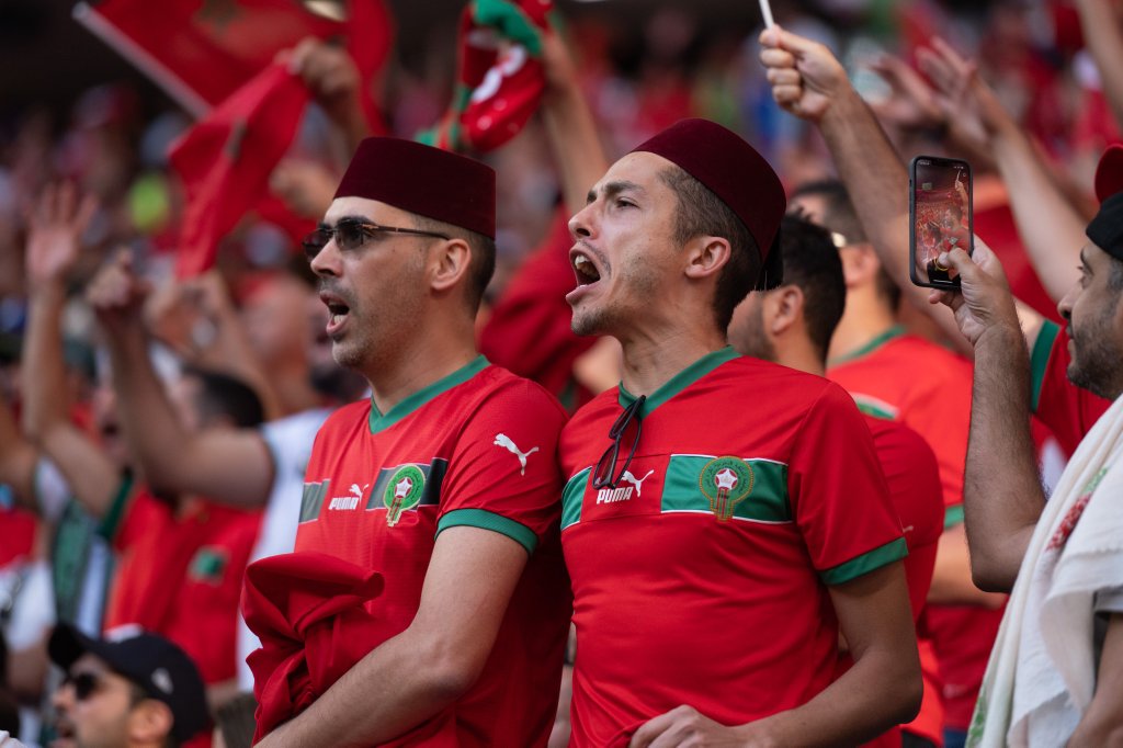 Abanya-Maroc batashye bishimiye uko ikipe yabo yitwaye