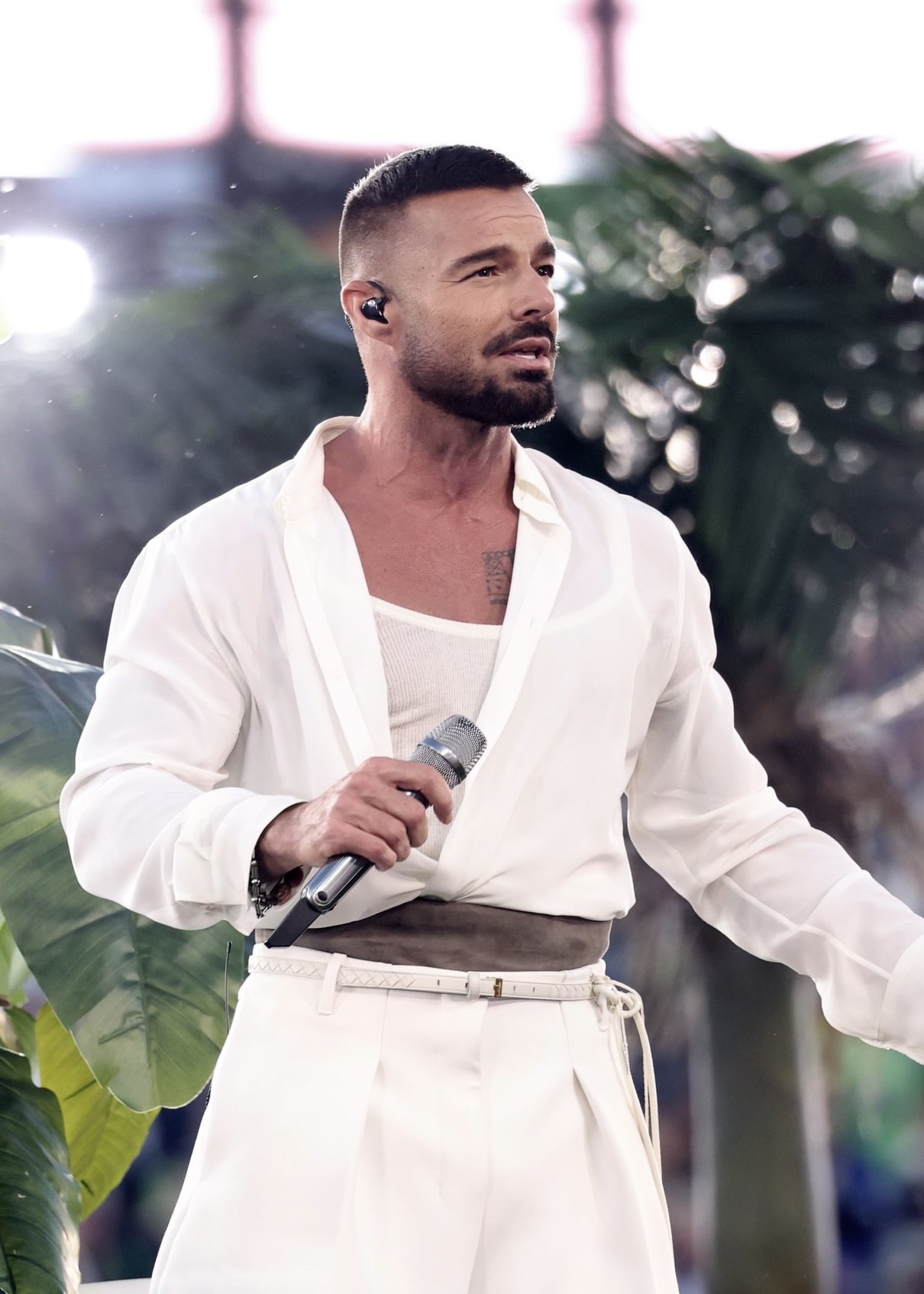 Ricky Martin ari mu basusurukije abakurikiye umukino