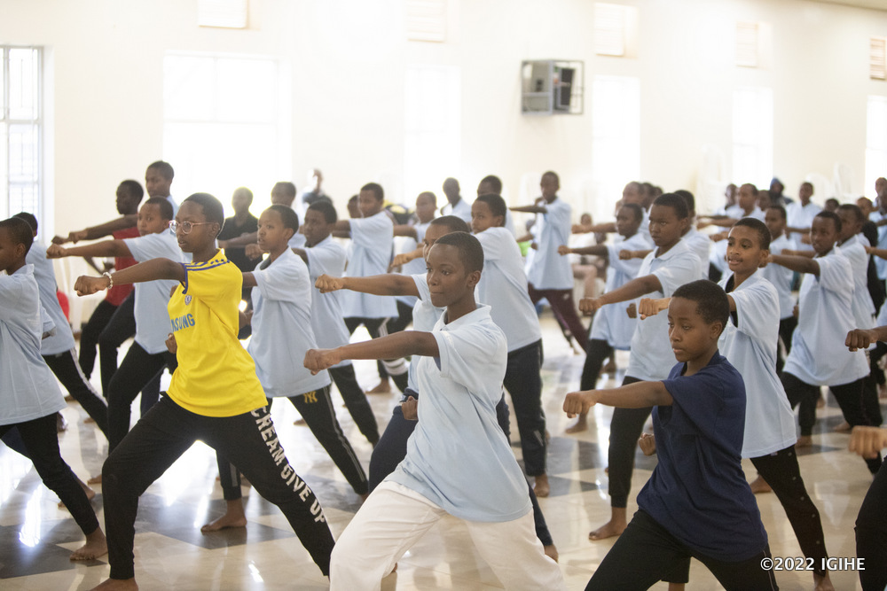 Bagaragaje ubumenyi bungutse mu gihe bamaze bahugurwa muri karate