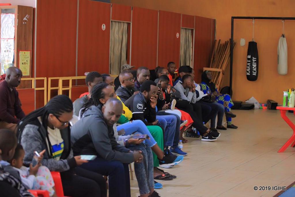 Ababyeyi b'abana na bo bari bitabiriye uyu muhango