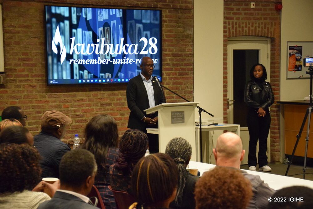 Amba. Nduhungirehe yavuze ko u Rwanda rukomeje kwiyubaka nyuma ya Jenoside yakorewe Abatutsi mu 1994