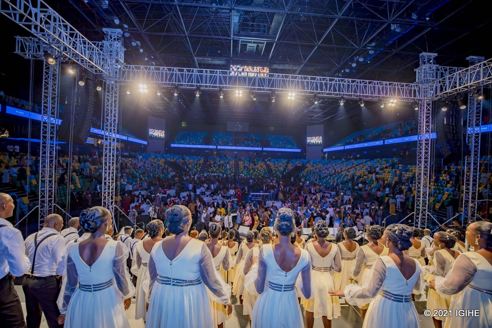 Chorale de Kigali yasoje kuririmba, abitabiriye badashaka gutaha