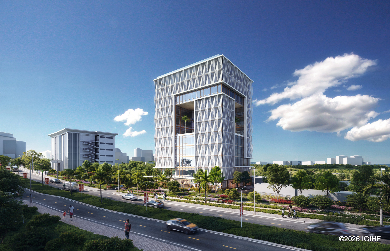 Mayfair Tower izaba ifite amagorofa umunani n'andi atatu munsi y'ubutaka