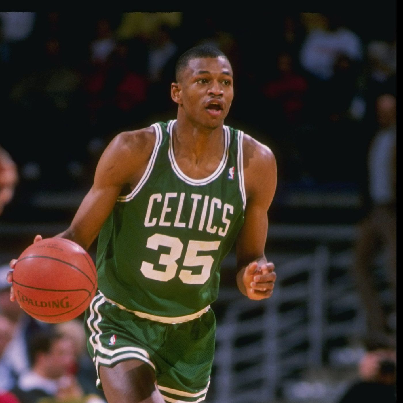 Lewis Reggie wakiniraga Ikipe ya Boston Celtics yishwe n'umutima ari mu myitozo