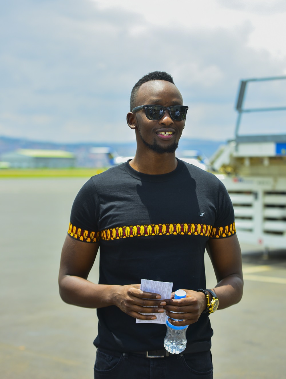 Meddy wari uherutse kuza mu Rwanda ari mu byiciro bine