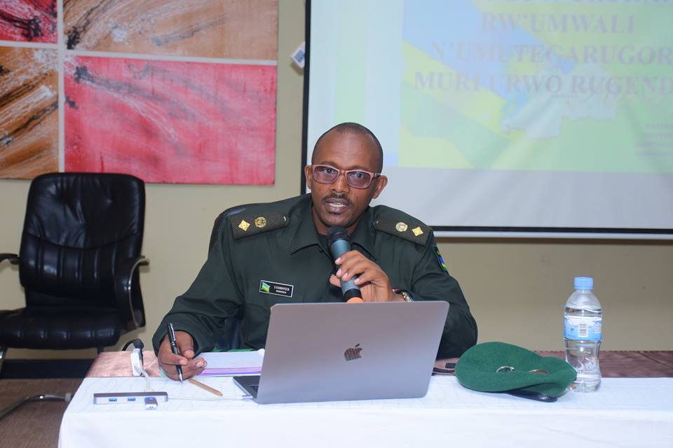 Lt Col Kabayiza Sostene yibanze cyane ku ruhare rw'umugore mu rugamba rwo kubohora u Rwanda