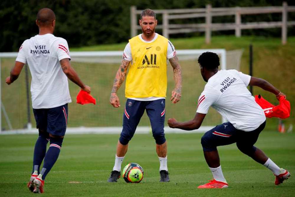 Nubwo Ramos yatangiye gukorana n'abandi, nta cyizere ko azakina imikino ibiri ya gicuti PSG ifite muri iki cyumweru