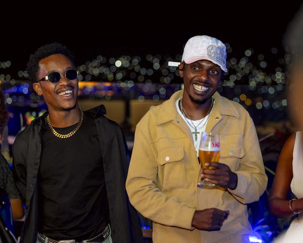 Juno Kizigenza mu bitabiriye ibiganiro bya Skol ku guteza imbere impano z'urubyiruko