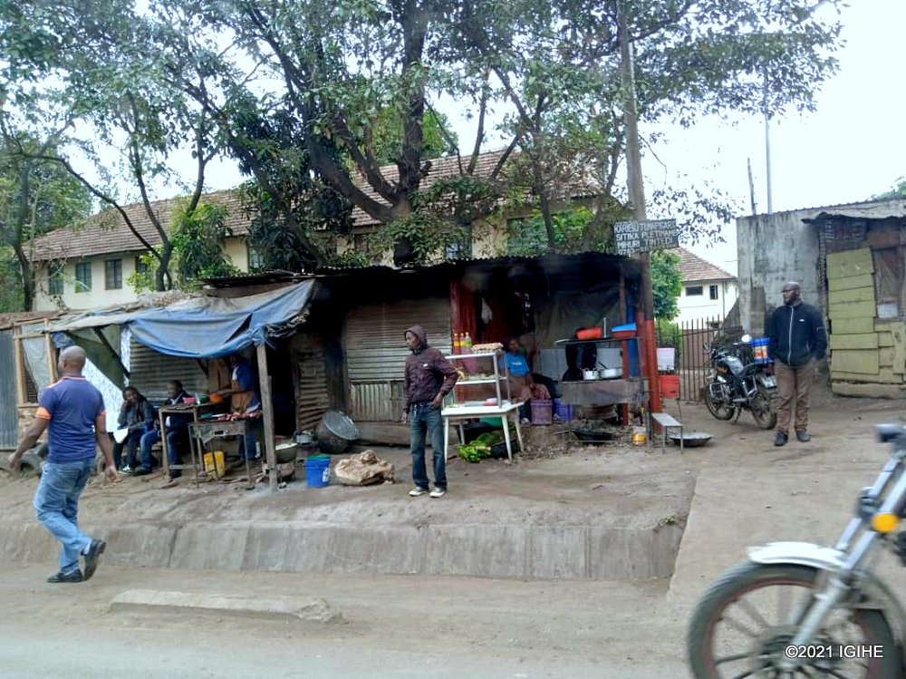 Agace ka Kirokoni ni kamwe mu tubonekamo urujya n'uruza rwinshi muri Arusha