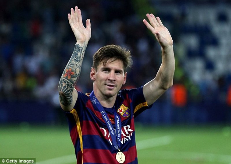Lionel Messi yatsindiye FC Barcelona ibitego 58 mu mikino 57 atanga imipira 31 yavuyemo ibitego