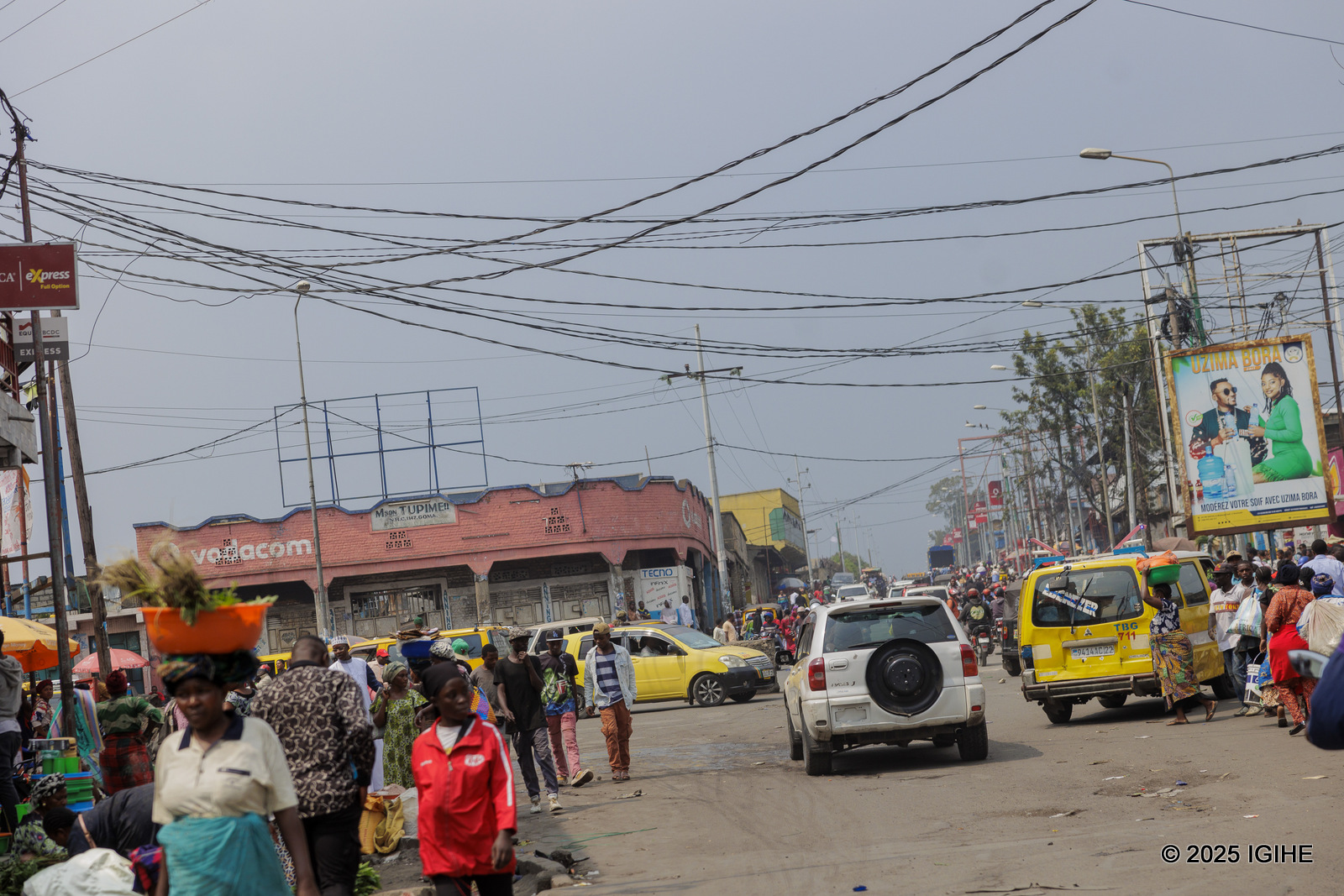 Ugeze i Goma ntiwatekereza ko mu minsi mike ishize, uyu mujyi wari isibaniro y'imirwano