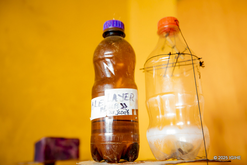 Umuti wica ibiheri wakozwe n'abanyeshuri bo muri iki kigo