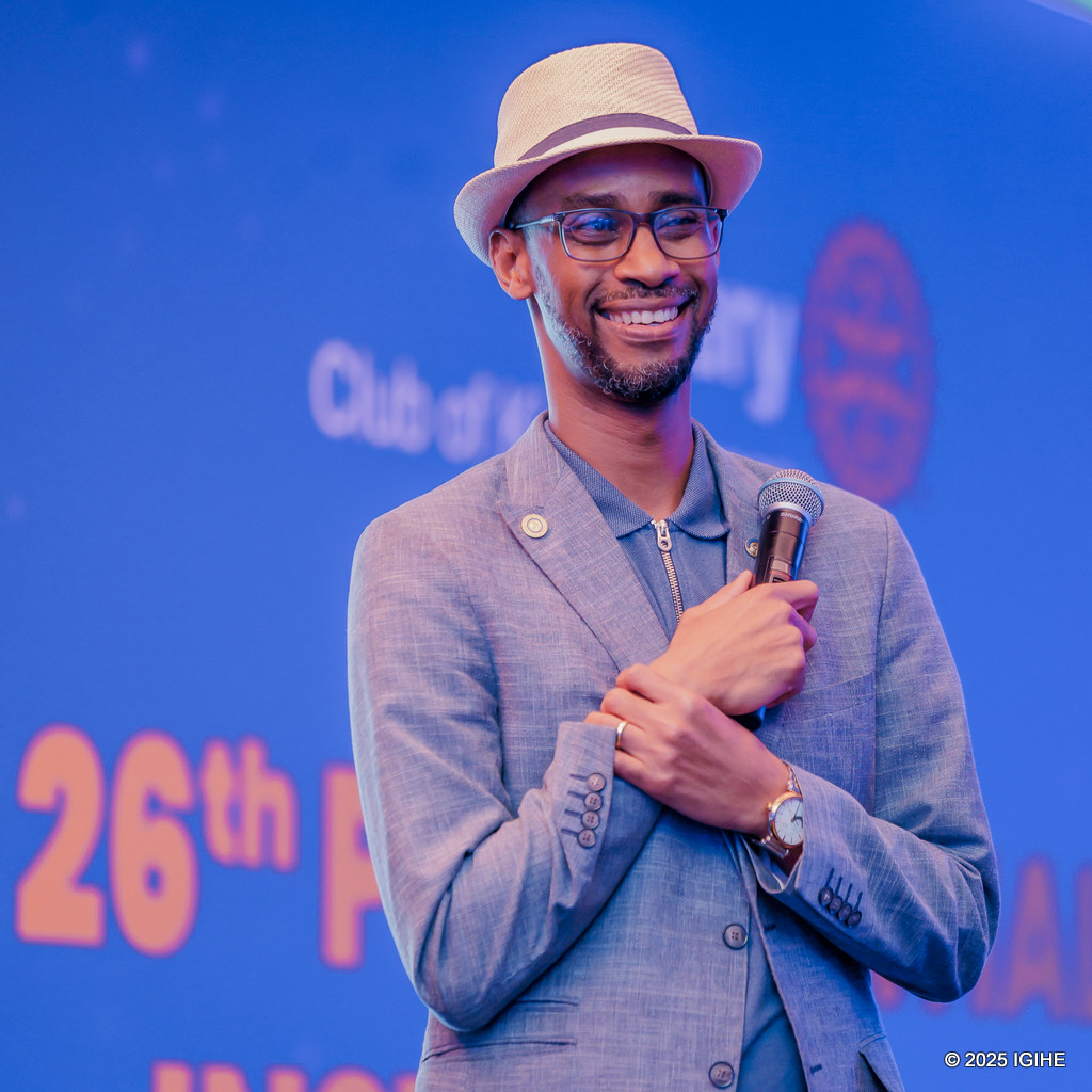 Uwayoboye ibirori byo kwimika umuyobozi mushya wa Rotary Club Kigali Virunga