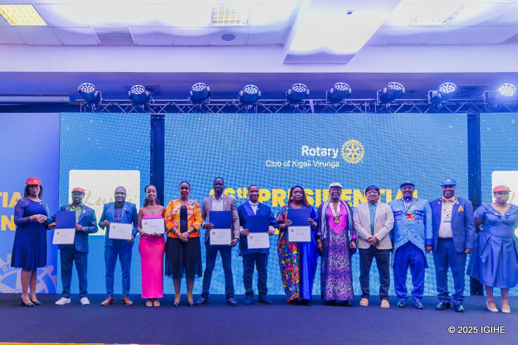 Hashimwe uruhare rwa buri wese mu bikorwa bitandukanye bya Rotary Club Kigali Virunga