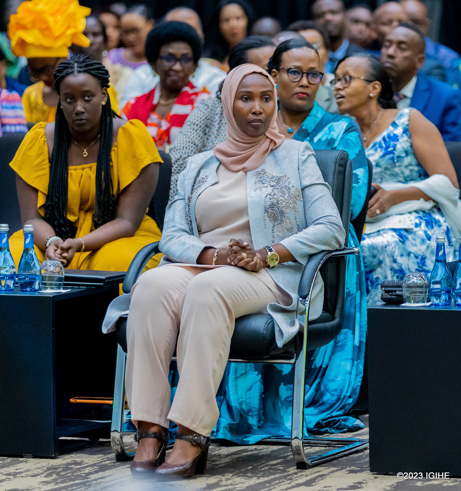 Senateri Murangwa Hadidja Ndangiza yitabiriye ibi birori