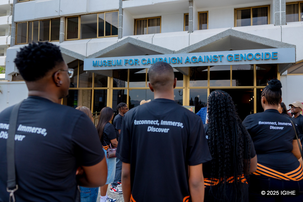 Ubwo bageraga ku ngoro y'urugamba rwo guhagarika Jenoside