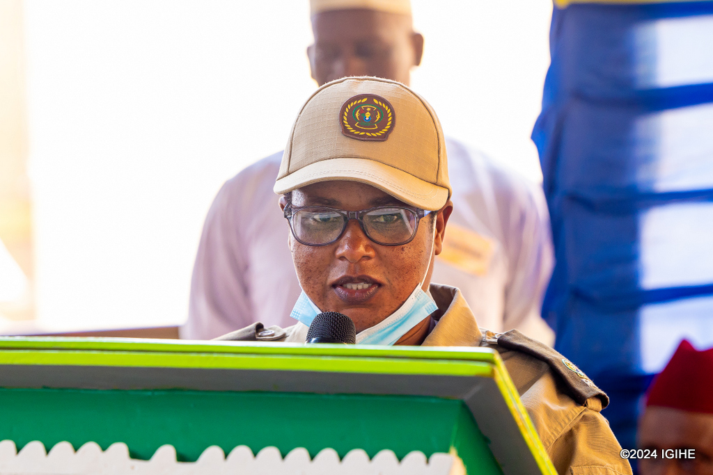 Umuyobozi wungirije w’Igororero rya Nyarugenge, SP Olive Nzayisenga, yashimye imyitwarire y'abayisilamu bafunzwe