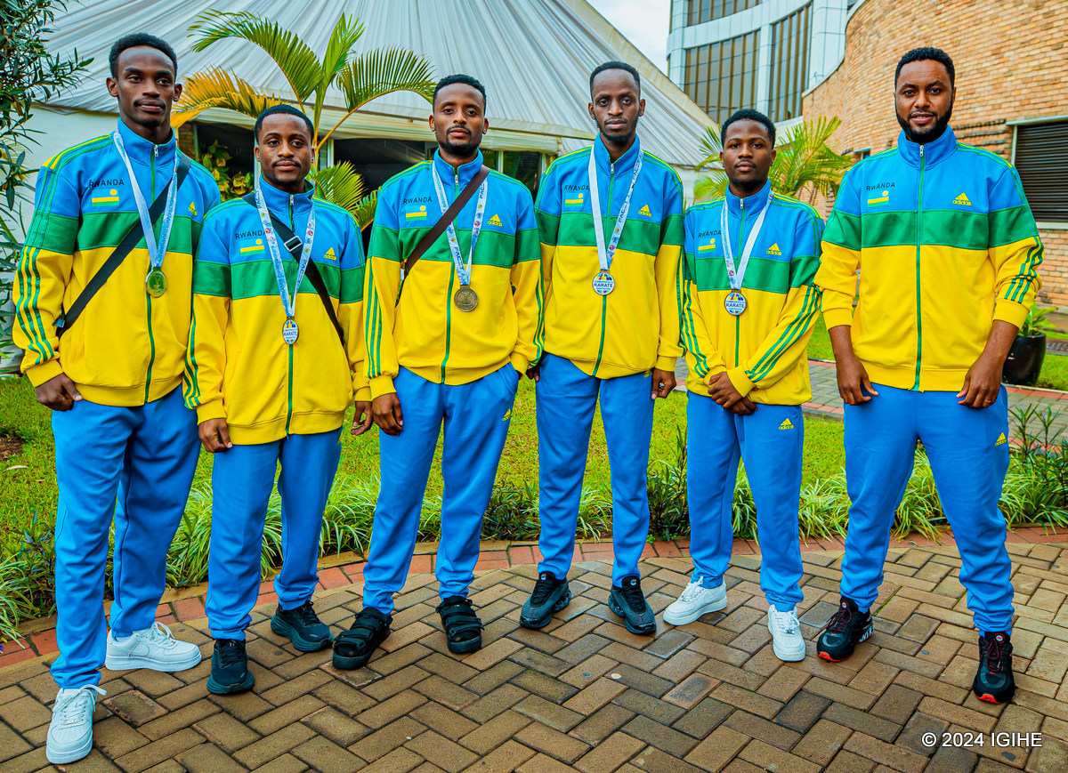 U Rwanda rwegukanye imidali itanu mu mikino y'ibihugu bikoresha Icyongereza