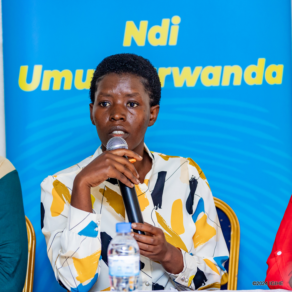 Uwamahoro Claudine yagaragaje ko urubyiruko rwakomerekejwe na Jenoside yakorewe Abatutsi, yemeza ko nka we yakuze atazi umuryango avukamo