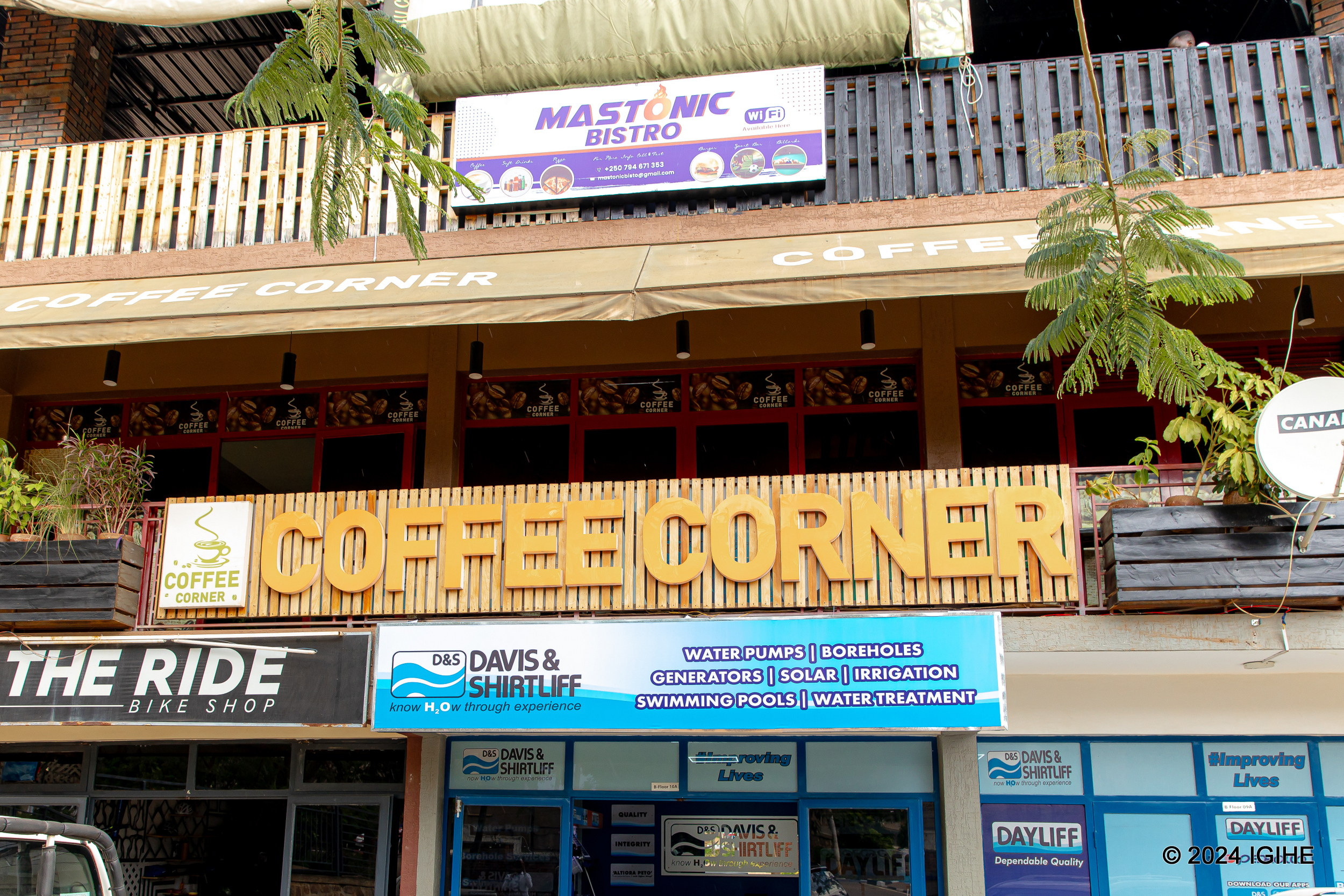 Iyi coffee shop iherereye i Remera