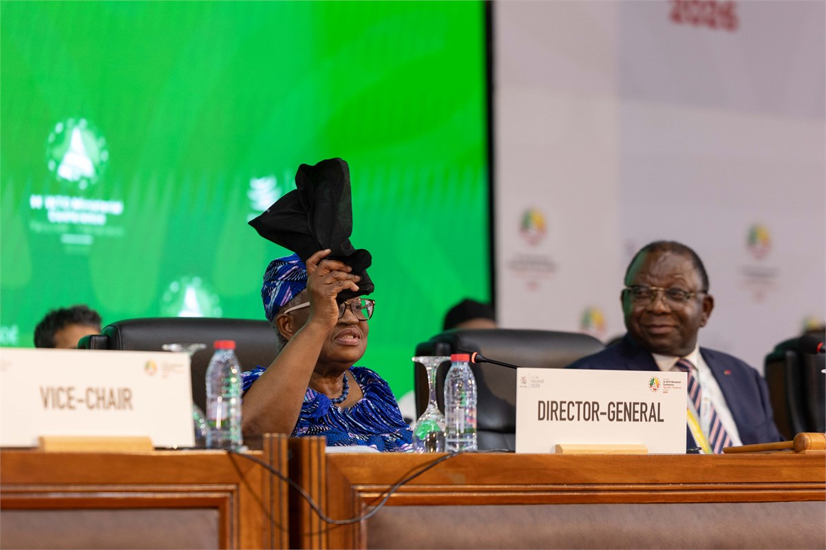 Umuyobozi Mukuru wa WTO, Ngozi Okonjo-Iweala yasoje inama ibihugu bitarabasha kumvikana